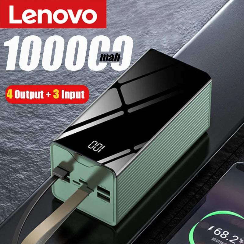 Power Bank 100000mAh Portable Fast Charging