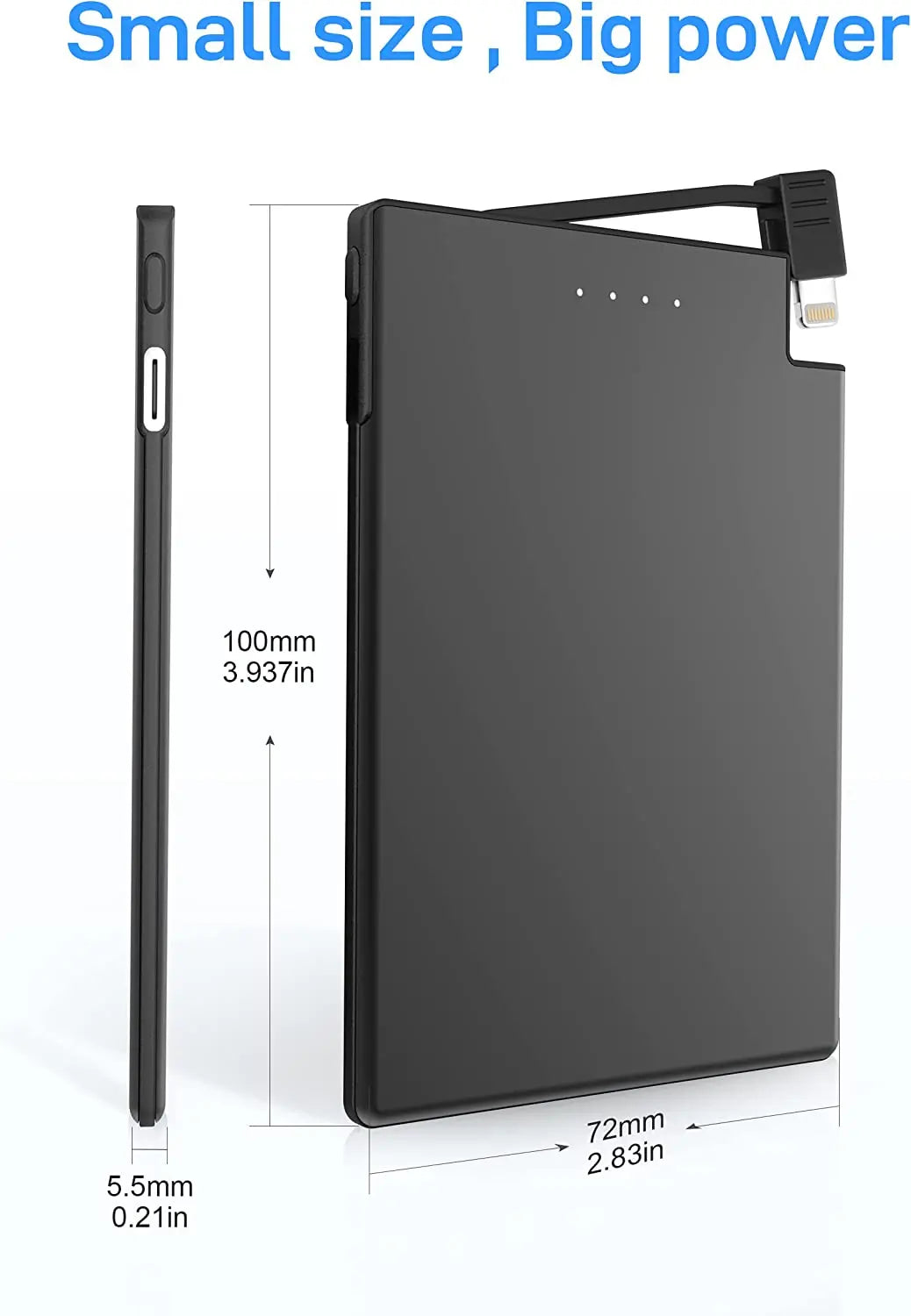 Power Bank Ultra-thin 3500mAh Fast Charge Power Bank