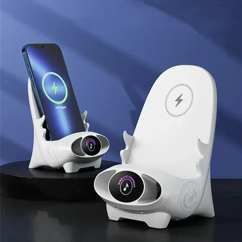 Holder Unique Mini Chair Shape Tablet Phone Fast Charger