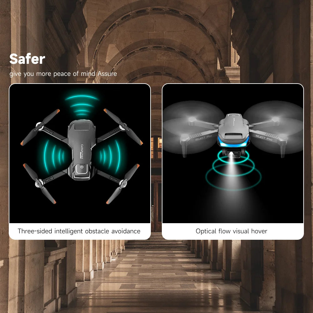 Obstacle Avoidance UAV HD 4K Dual Camera Optical Flow Positioning