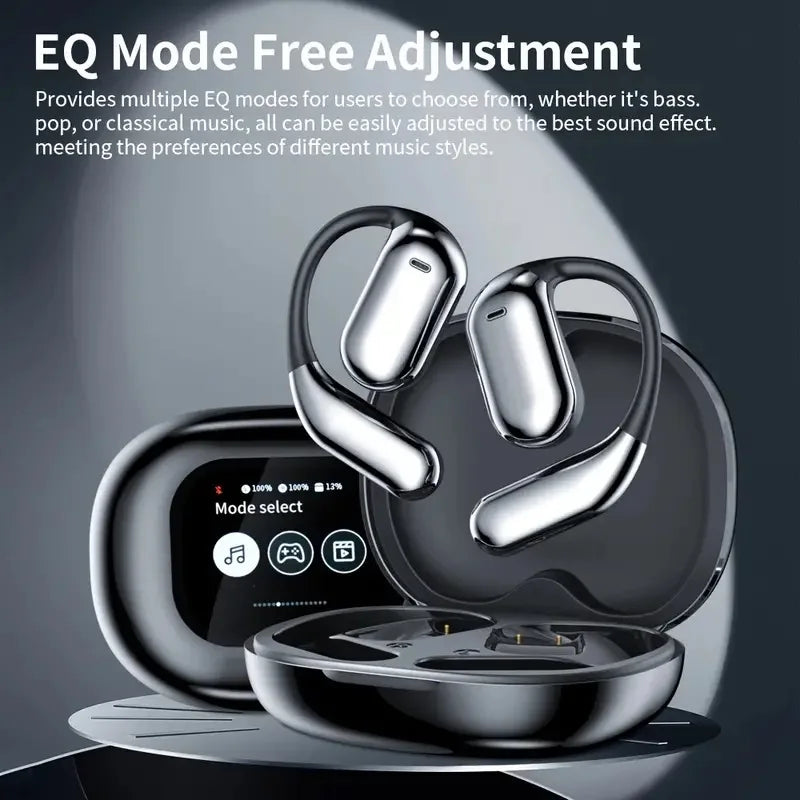 Open Ear Headset Wireless Bluetooth Earbuds