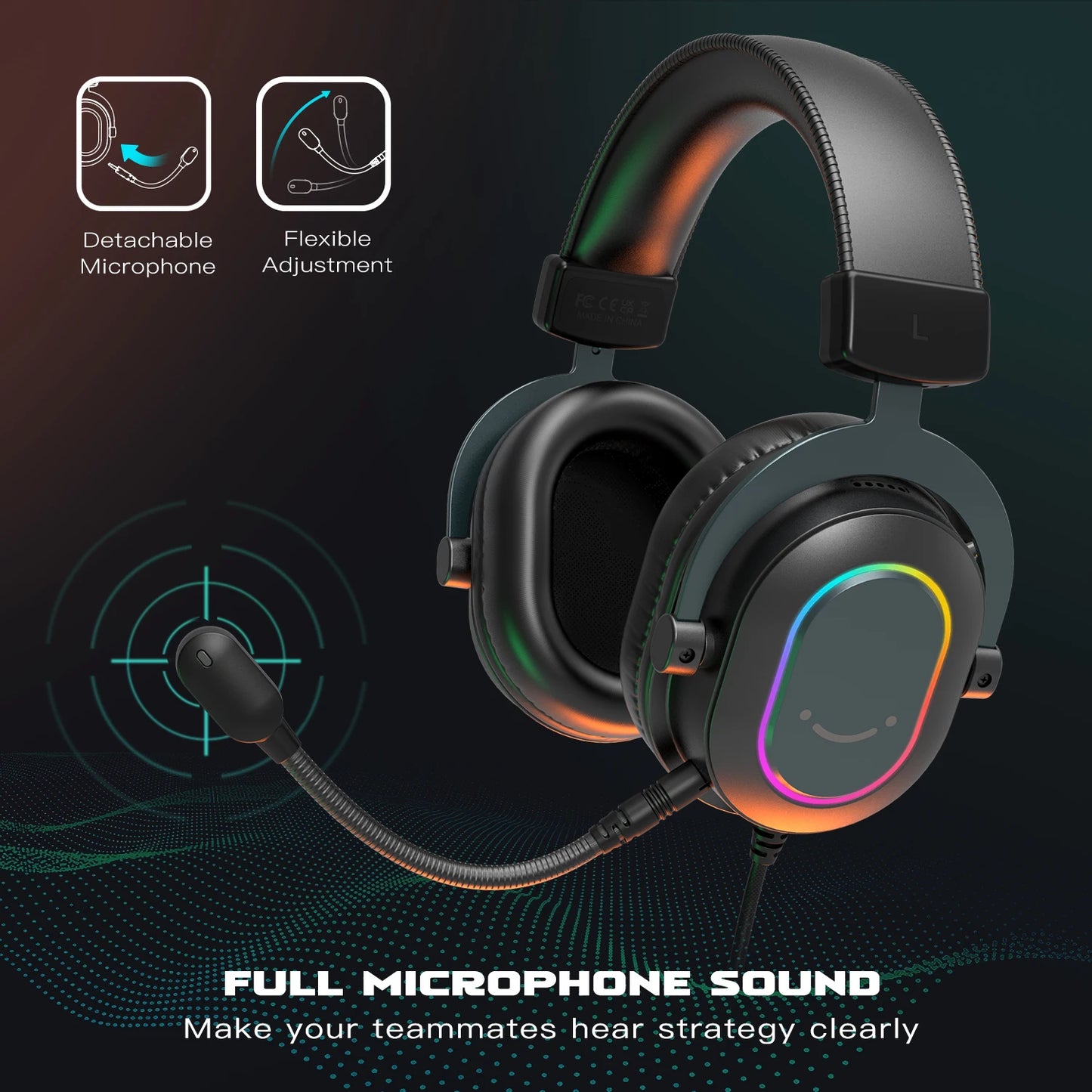FIFINE USB Gaming Headset