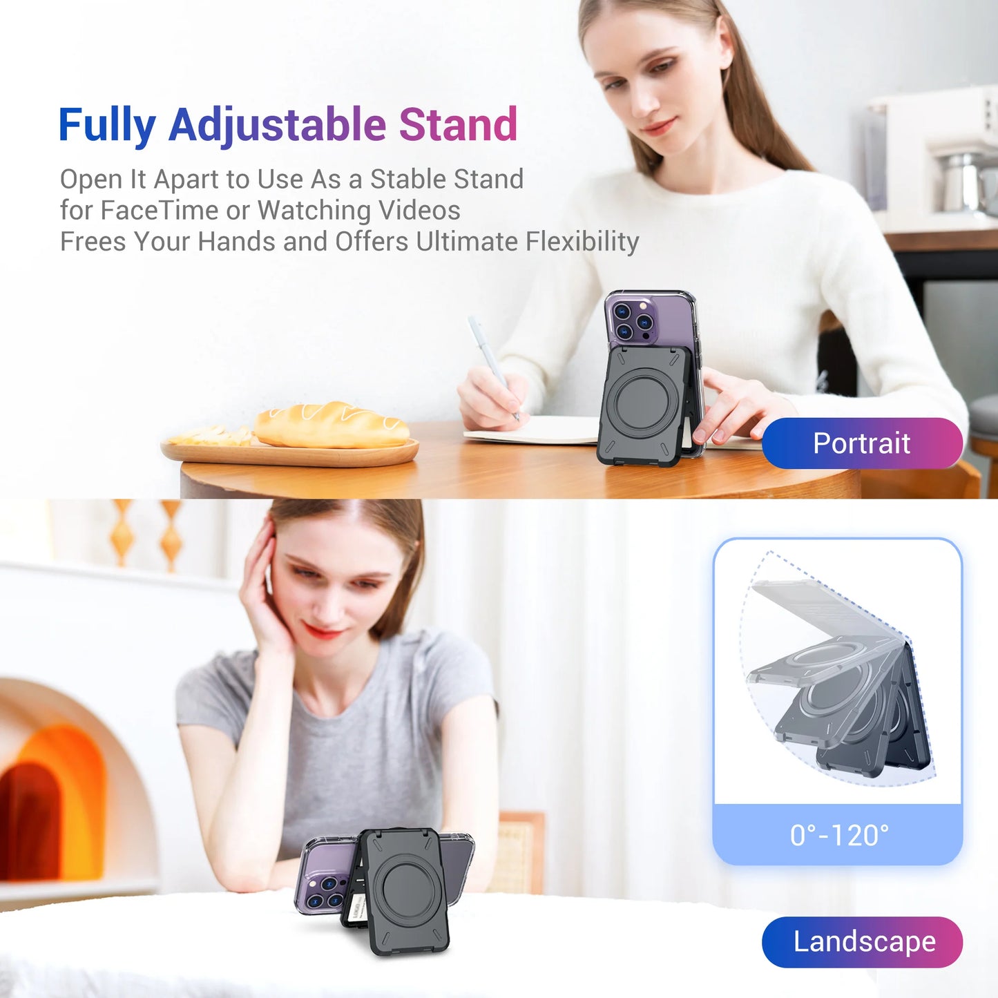 PROfezzion 2-in-1 for MagSafe Wallet Stand