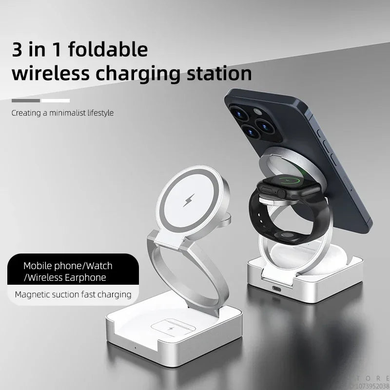 Protocol Foldable Travel Wireless Fast Charging