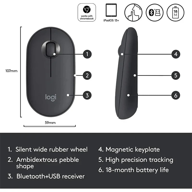 Logitech M350 Wireless Mouse