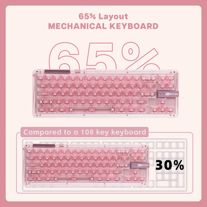 Phantom 68 Crystal Gasket-Mounted Keyboard