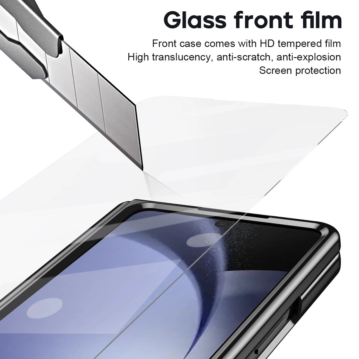 Hinge Case Screen Protective Film Pen for Galaxy Z FOLD5