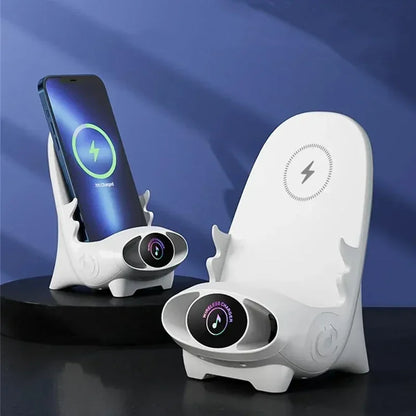 Holder Unique Mini Chair Shape Tablet Phone Fast Charger