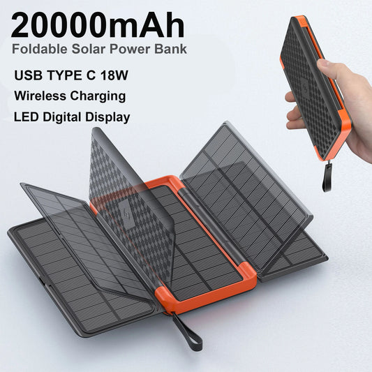 20000mAh outdoor Solar Power Bank