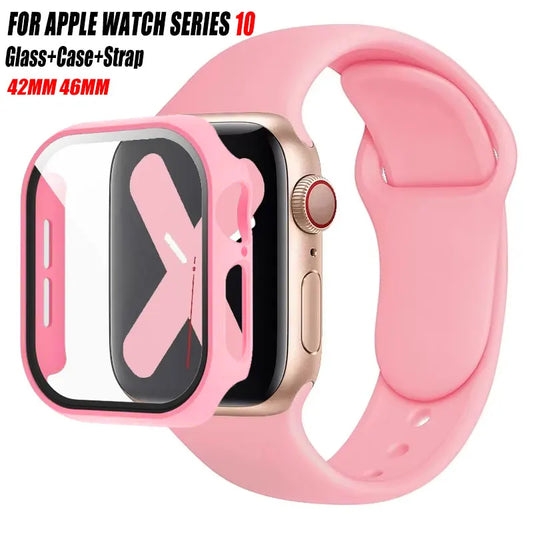 For Apple Watch Matte Hard PC bumper Screen