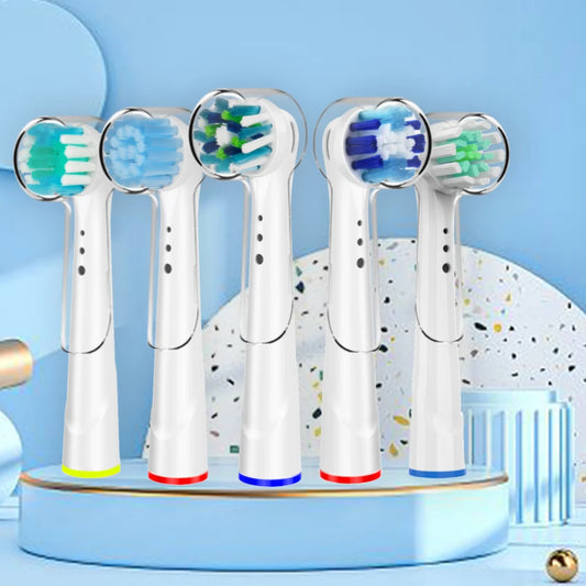 Replacement Toothbrush Heads with Protecting Covers