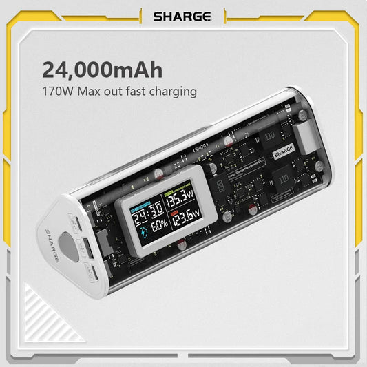 SHARGE Power Bank Output Fast Charge