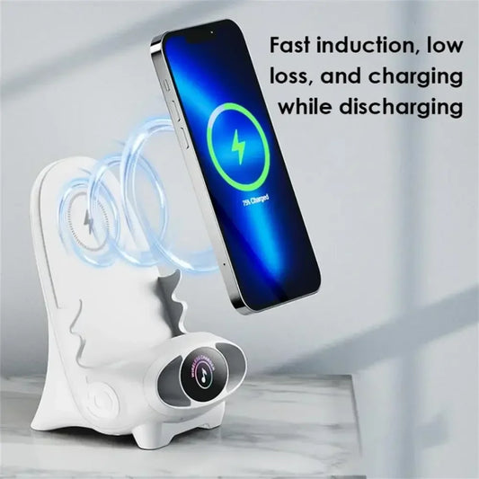 Holder Unique Mini Chair Shape Tablet Phone Fast Charger